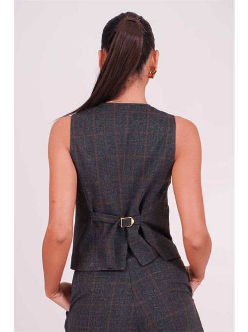 Gilet Check Another Label | CAROL 63COLCHECK